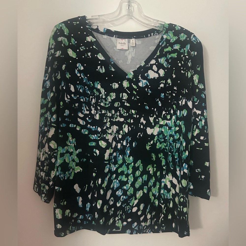 🟢Rafaella 3/4 sleeve top🟢